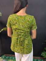 Green Florel Short Kurti - Image 4
