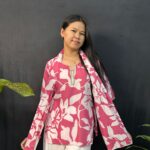 Pink Short Kurti with Dupatta