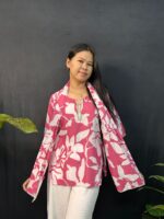 Pink Short Kurti with Dupatta