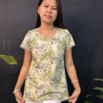 Florel Short Kurti White