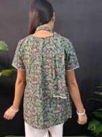 beautiful floral short kurti with Dupatta - Image 4